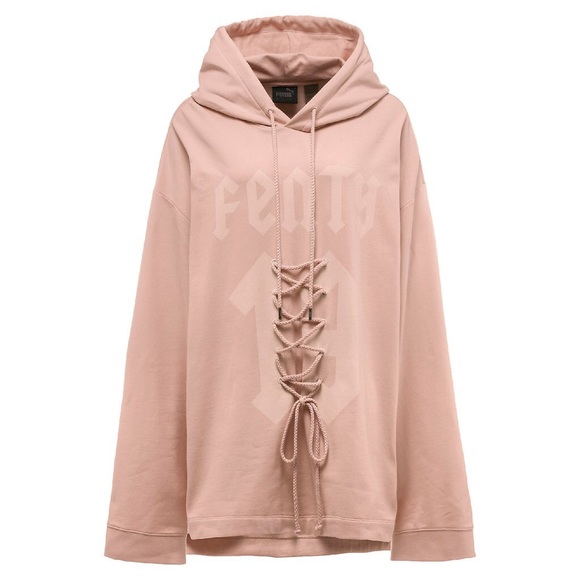 Fenty X Puma by Rihanna oversized lace up hoodie - Picture 1 of 4